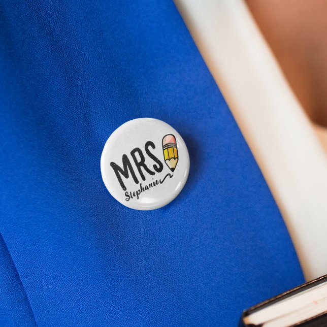 Individuelle Name l Niedliche Bleistift-Typografie Button (Von Creator hochgeladen)