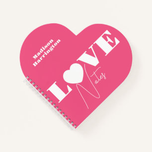 Individuelle Name LIEBE Notizbuch