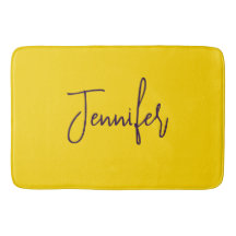 Individuelle Name lila Text gelb