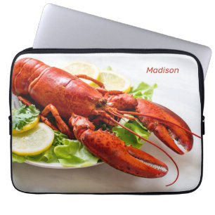 Individuelle Name Lobster Laptop-Ärmel Laptopschutzhülle