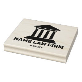 Individuelle Name Logo Gummistempel