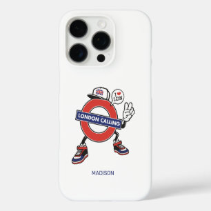 Individuelle Name London Anruf iPhone 16 Pro Hülle