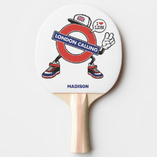 Individuelle Name London Anruf Tischtennis Schläger
