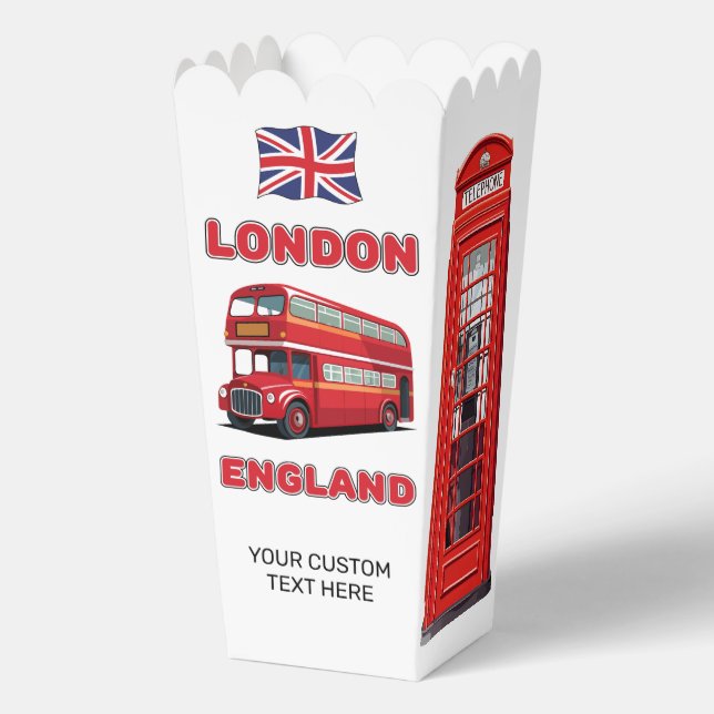 Individuelle Name London England Geschenkschachtel (Vorderseite)