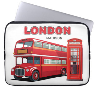 Individuelle Name London England Laptopschutzhülle