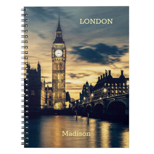 Individuelle Name London Notizblock (Vorderseite)