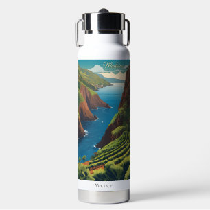 Individuelle Name Madeira Portugal Trinkflasche