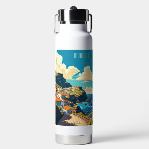Individuelle Name Madeira Portugal Trinkflasche