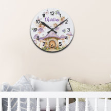 Individuelle Name Magic Fairies Lila Garden