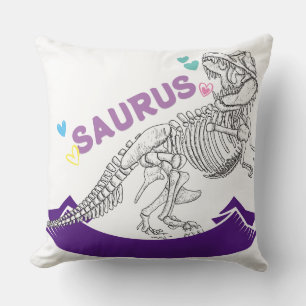 Individuelle Name Mamasaurus Mama Trex Dino Funny Kissen