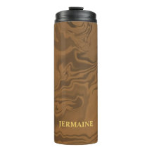 Individuelle Name Marmor braune Textur