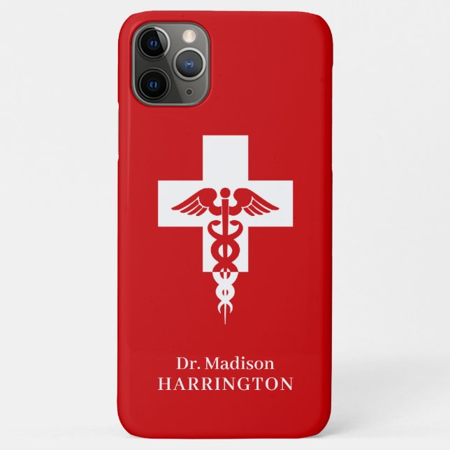 individuelle Name Medizinische Berufliche Telefonf Case-Mate iPhone Hülle (Rückseite)