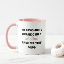 Individuelle Name, mein Lieblingskind gab mir das Tasse