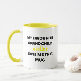Individuelle Name, mein Lieblingskind gab mir das Tasse