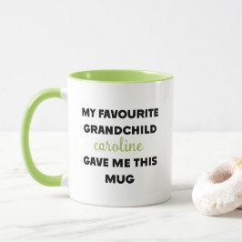 Individuelle Name, mein Lieblingskind gab mir das Tasse