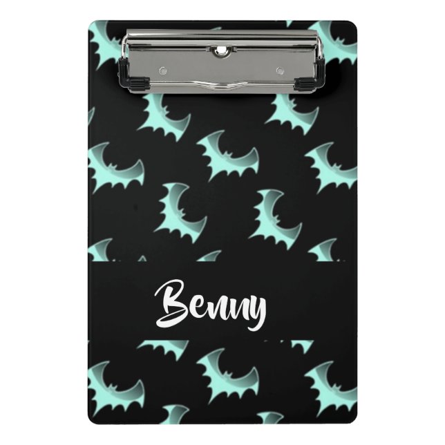 Individuelle Name Mini Klemmbrett (Vorderseite)