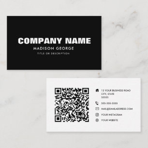 Individuelle Name - Moderner Minimalismus in den s Visitenkarte