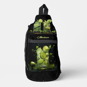 Individuelle Name Mojito Cocktail Crossbody Bag