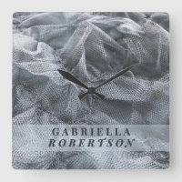 Individuelle Name Monogram Black Gray Neutral 3D-E