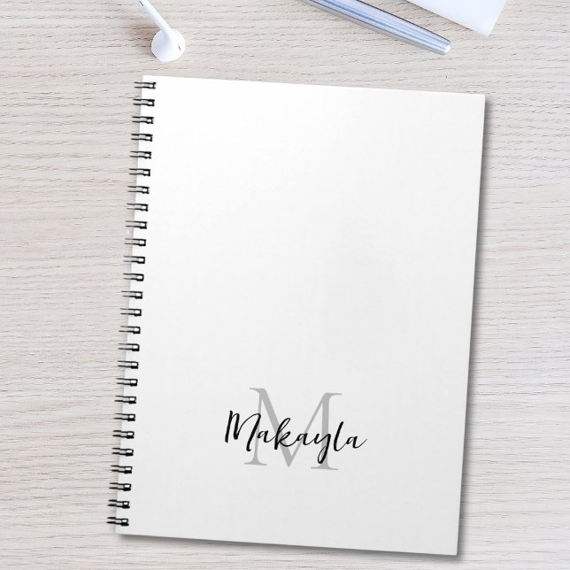 Individuelle Name Monogram Notizblock (Von Creator hochgeladen)