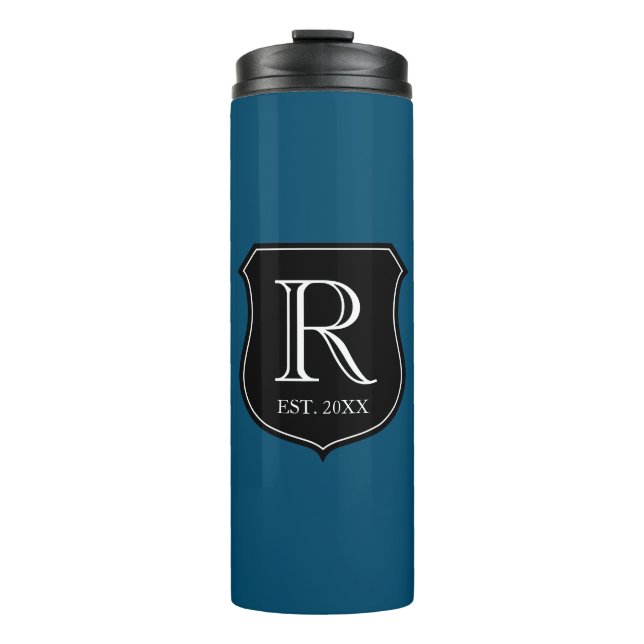 Individuelle Name Monogramm Thermalwäscher Tasse G (Vorderseite)