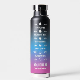 Individuelle Name Motivierend Zeit Maker Erinnerun Trinkflasche