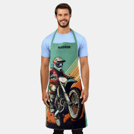 Individuelle Name Motocross Schürze