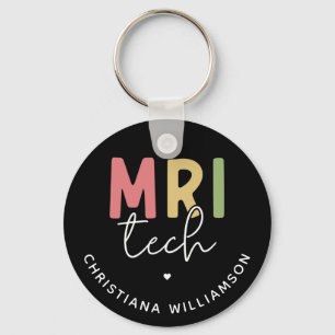 Individuelle Name MRI Tech Geschenke von MRT-Tec Schlüsselanhänger