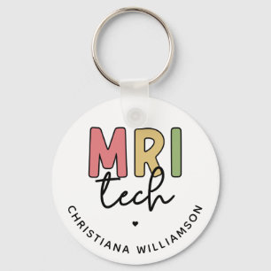 Individuelle Name MRI Tech Geschenke von MRT-Tec Schlüsselanhänger