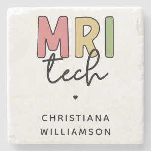 Individuelle Name MRI Tech   Geschenke von MRT-Tec Steinuntersetzer