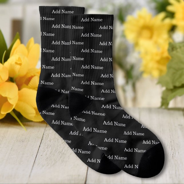 Individuelle Name Muster Personalisiert Socken (Von Creator hochgeladen)