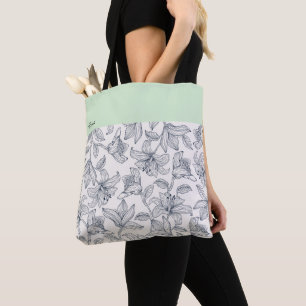 Individuelle Name-Muster Tasche