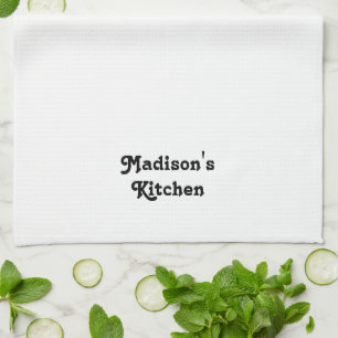 Individuelle Name Mutter Geburtstagsgeschenk Geschirrtuch