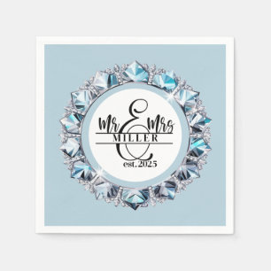Individuelle Name Napkins Serviette