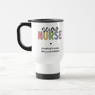 Individuelle Name Neuro Nurse Neuroscience Geschen Reisebecher