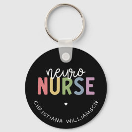 Individuelle Name Neuro Nurse Neuroscience Geschen Schlüsselanhänger