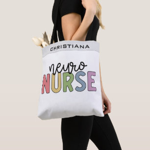 Individuelle Name Neuro Nurse Neuroscience Geschen Tasche