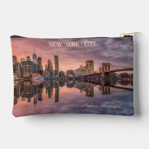 Individuelle Name New York City Skyline Zubehörtasche