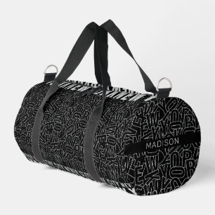 Individuelle Name New York Typografie Duffle Bag