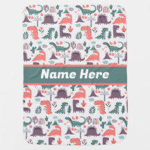 Individuelle Name Niedlich Dinosaurier Personalisi