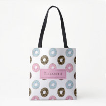 Individuelle Name Niedlich Donuts Pastel Sweet Too
