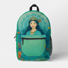 Individuelle Name Niedlich Girl's japanische Meerj Bedruckter Rucksack