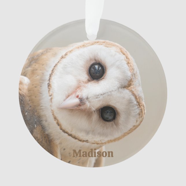 Individuelle Name Niedlich Stallhuhn Ornament (Vorderseite)