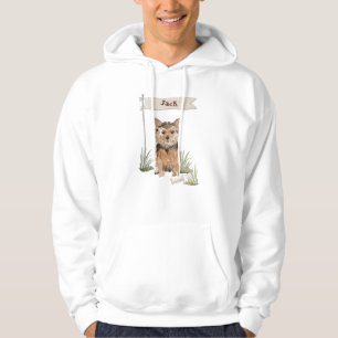 Individuelle Name Norfolk Terrier Pet Dog Hoodie