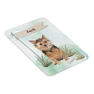 Individuelle Name Norfolk Terrier Pet Dog Magnet