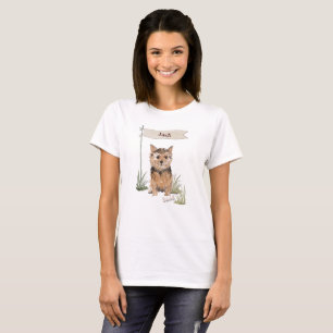 Individuelle Name Norfolk Terrier Pet Dog T-Shirt
