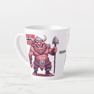 Individuelle Name Norwegischer Troll Milchtasse