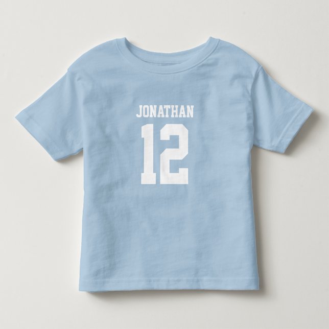 Individuelle Name Number Boys Sport Jersey Shirt (Vorderseite)