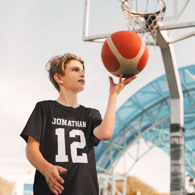 Individuelle Name Number Boys Sport Jersey Shirt (Von Creator hochgeladen)