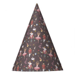 Individuelle Name Nutcracker Ballerina Weihnachten Partyhütchen